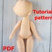 see more listings in the PDF patterns doll section