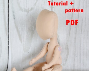 DIY Cloth Doll Body Pattern & Tutorial (PDF)