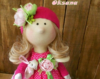 Cloth Doll Sewing Pattern: DIY Ragdoll Tutorial (PDF)