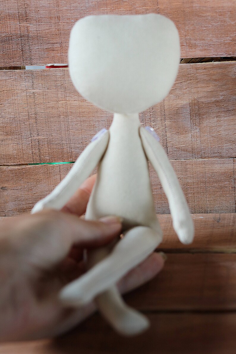 PDF Tutorial Textile Doll 25сm / 9in Doll Body Cloth Doll Etsy Canada