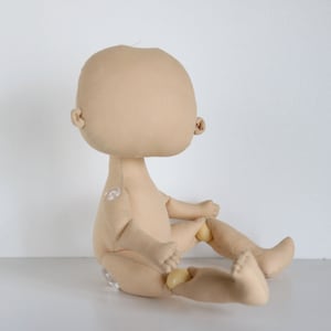 Cloth doll body handmade doll