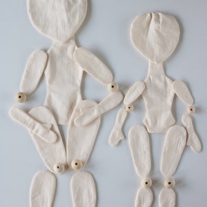 Blank Doll 13/18 in BODY DIY Doll bodies Rag doll Doll body Blank doll body Textile doll Handmade dolls Cloth doll body Craft image 4