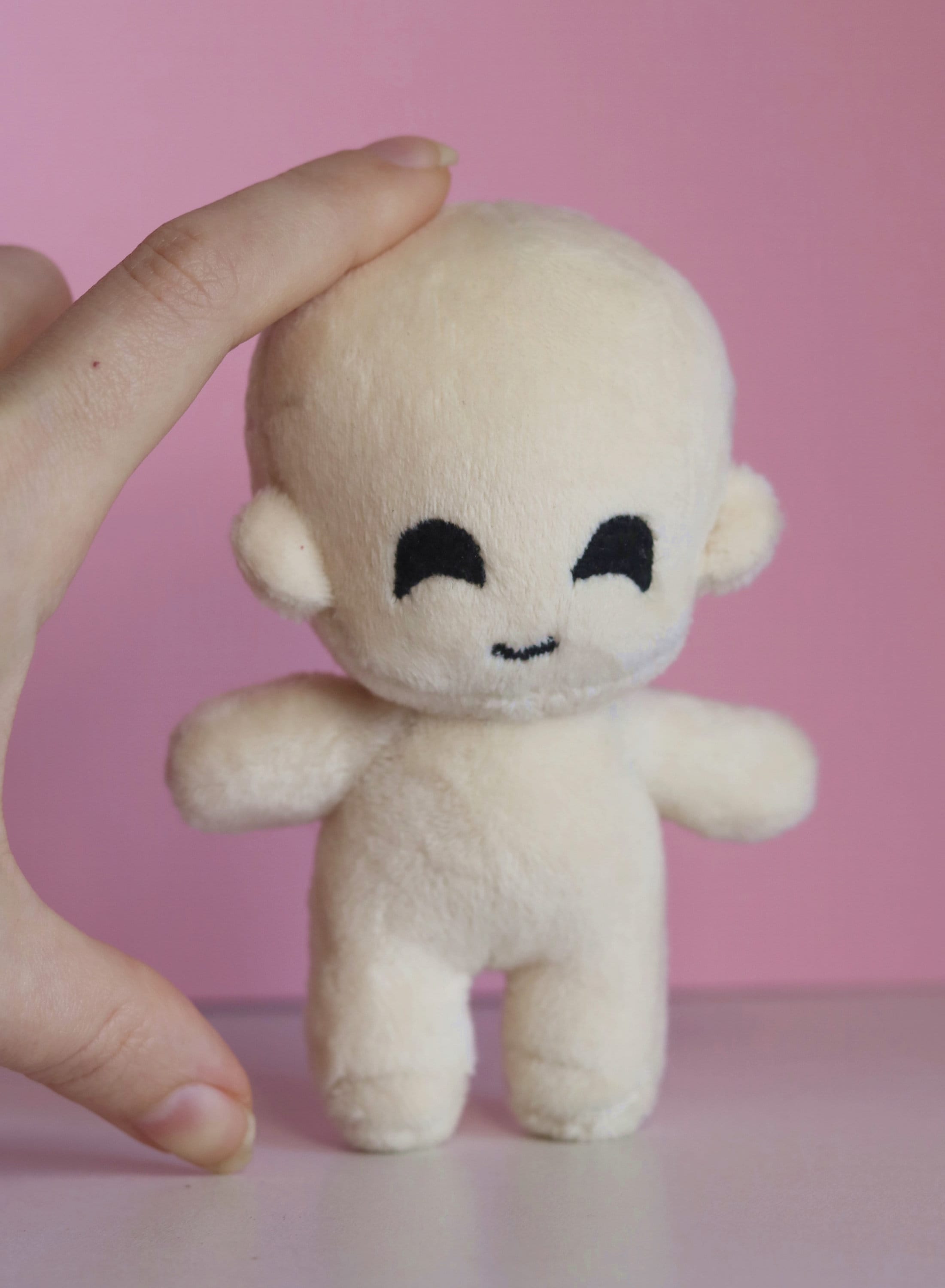 Human Doll Plush 11cm 4.3in PDF Sewing Pattern Etsy