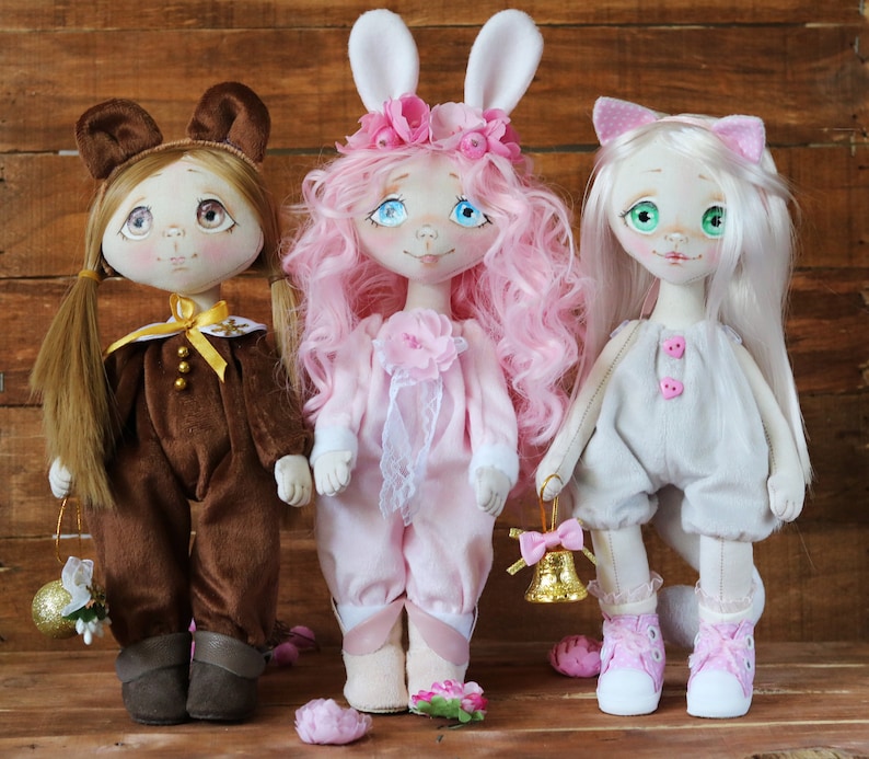 Doll Making Tutorial Pattern PDF Cloth Doll Etsy