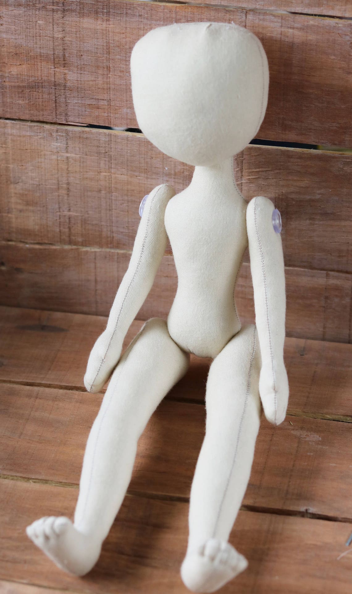 Blank doll body 12.5 in. Cloth doll body. Rag doll Etsy