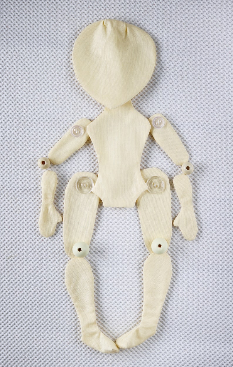 Blank Doll is 33cm/13in. BODY DIY. Doll bodies. Textile Etsy
