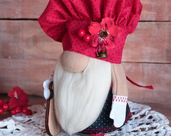 Kitchen Gnome Housewarming gift Gnome Cook
