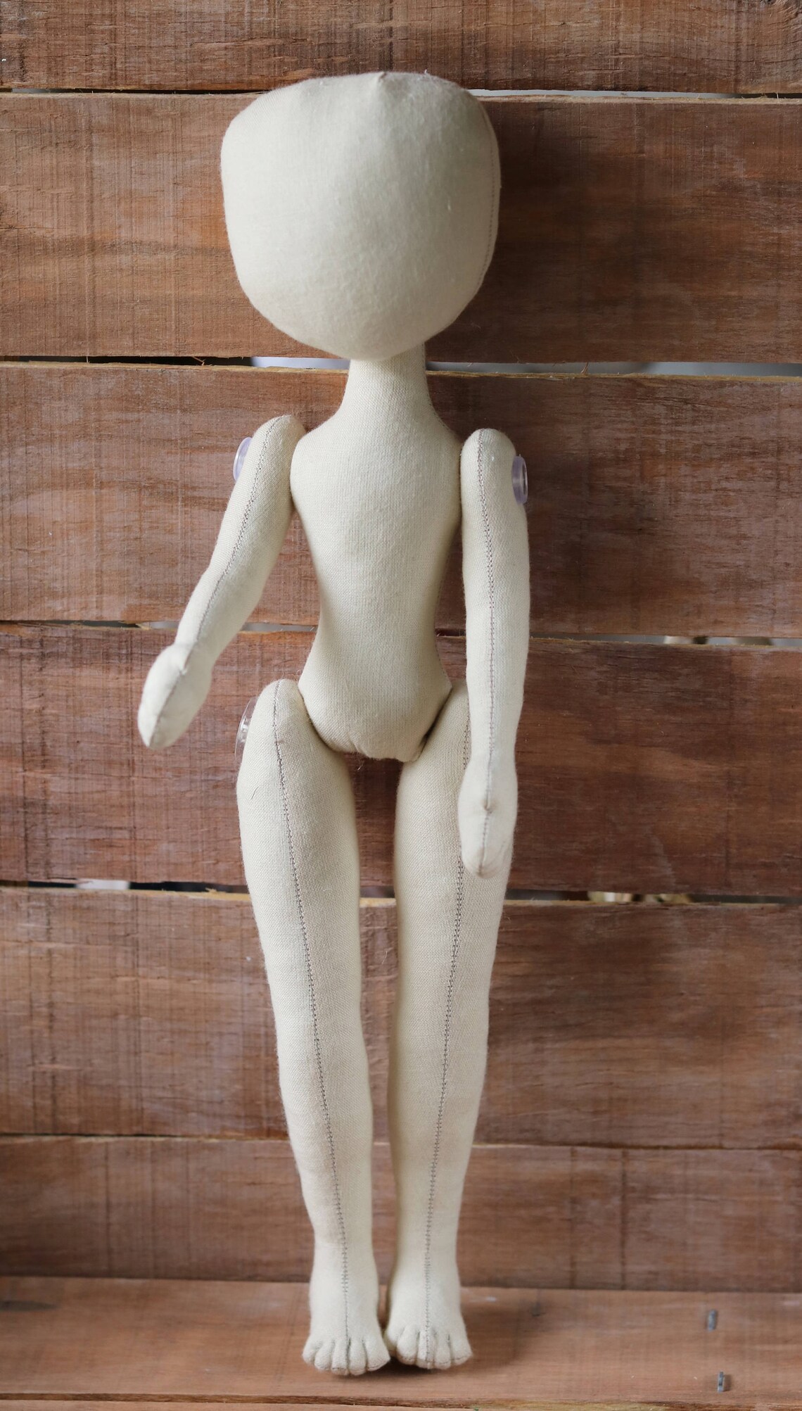 Blank doll body 12.5 in. Cloth doll body. Rag doll Etsy