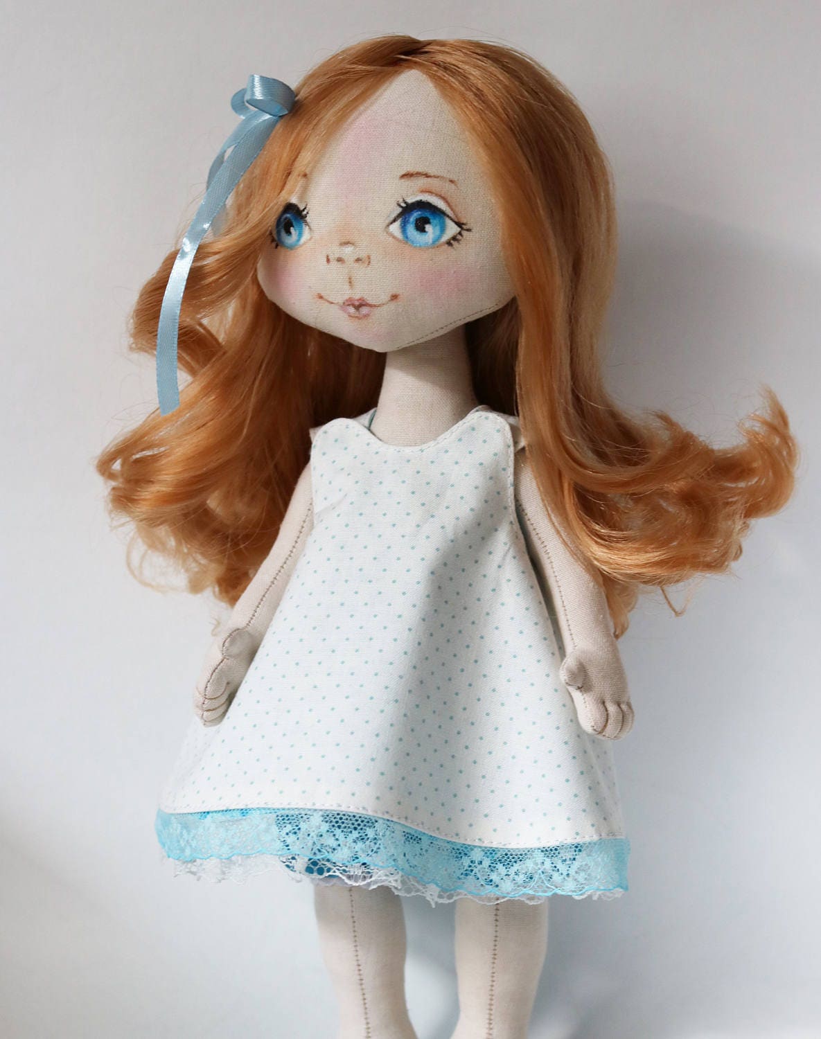 PDF Dress for Doll Patterntutorial Cloth Doll Pattern PDF | Etsy