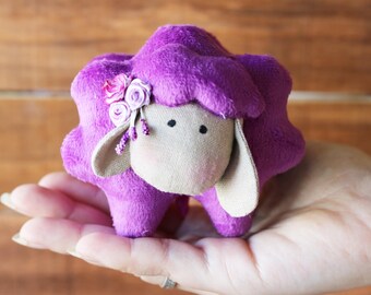 PDF pattern toy Sheep. Instructions soft toy. Tutorial on how to make a small plush toy