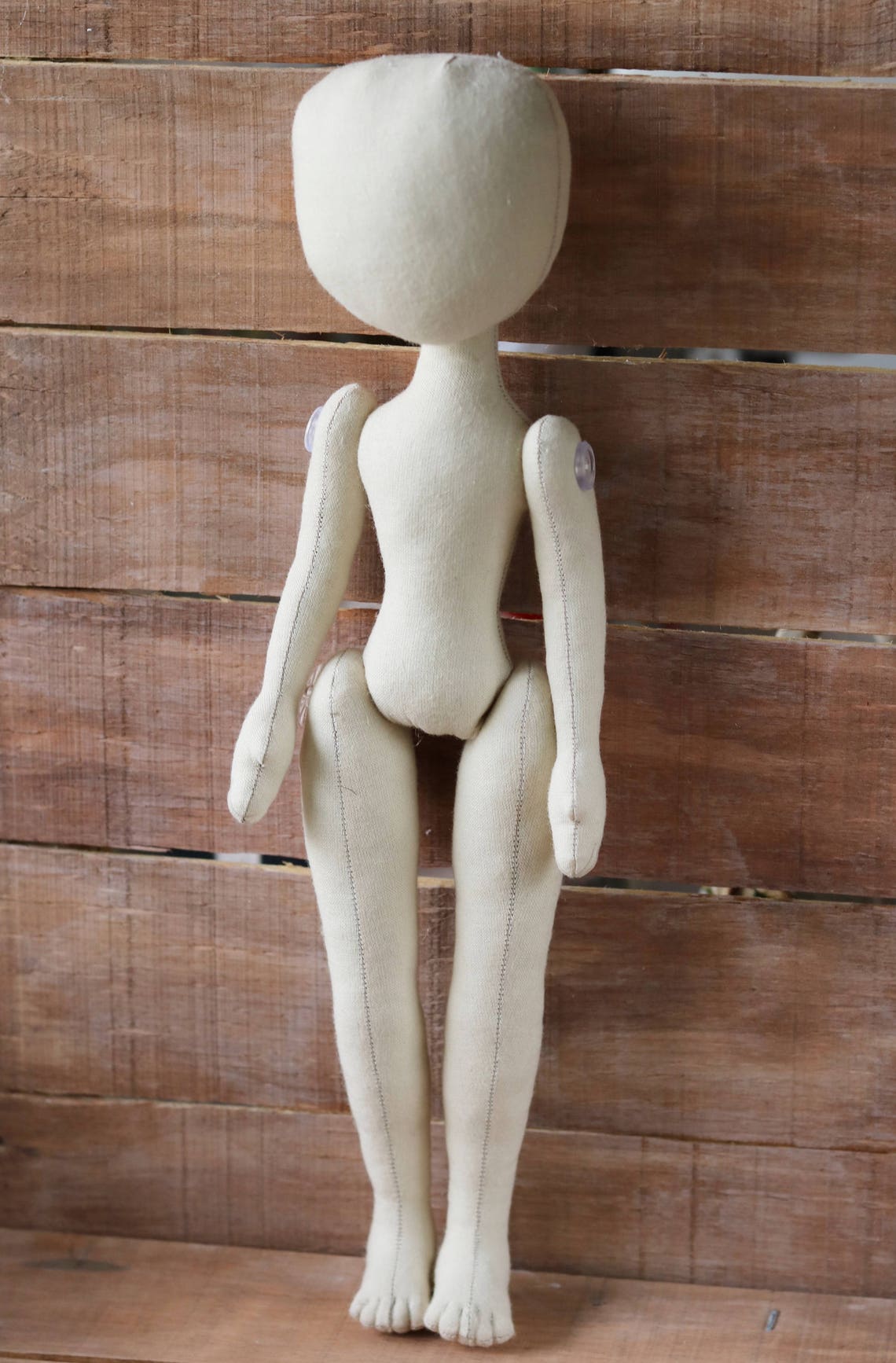 Blank doll body 12.5 in. Cloth doll body. Rag doll Etsy