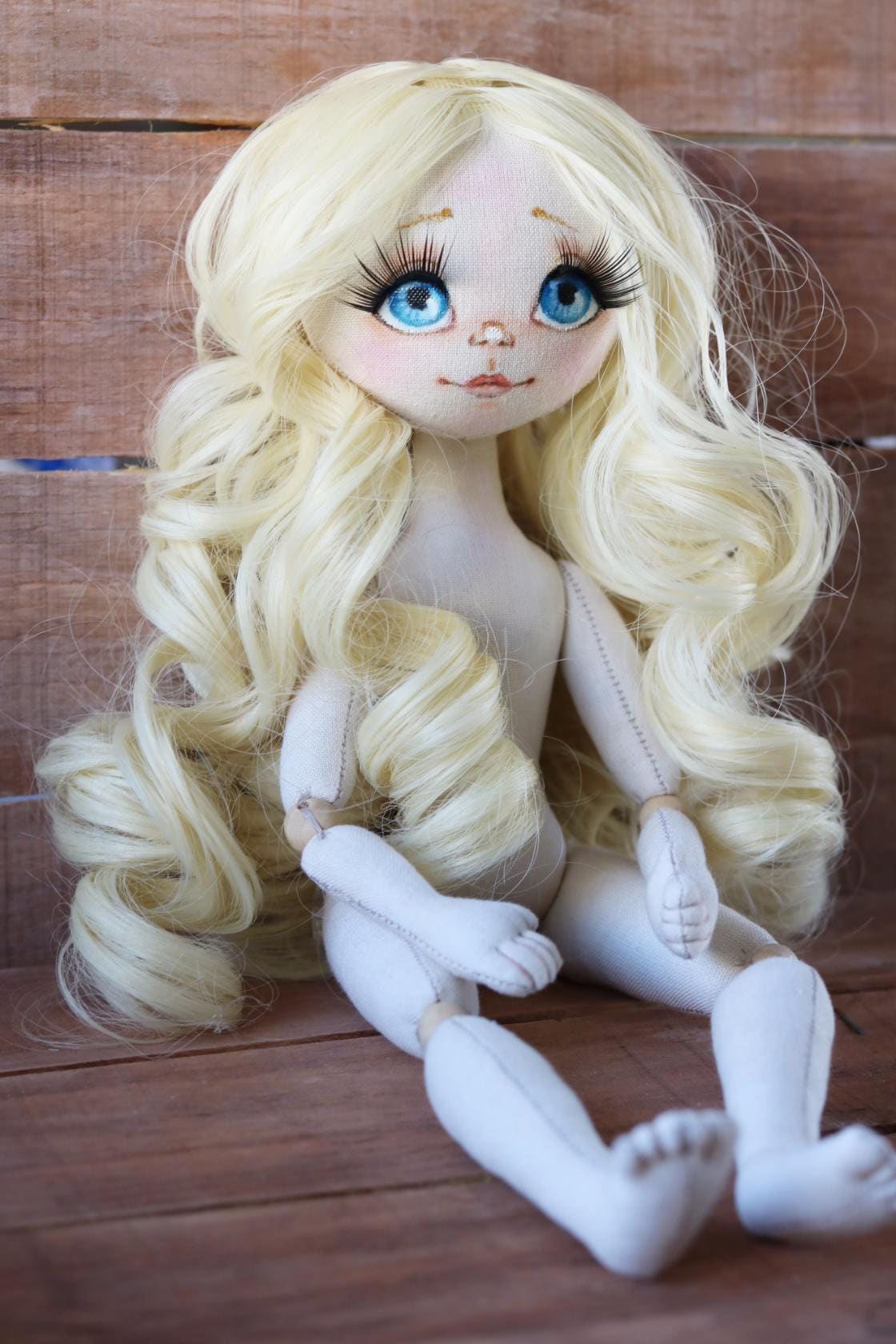 PDF Tutorial Hairstyle Dolls for Tress Make a Doll Doll Hair Etsy
