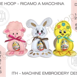 ITH Easter Egg Holder -  Machine Embroidery design