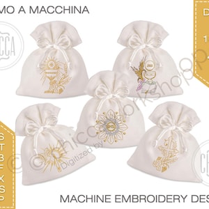 Religious embroidery - Package 5 subjects - Machine embroidery - Digital download