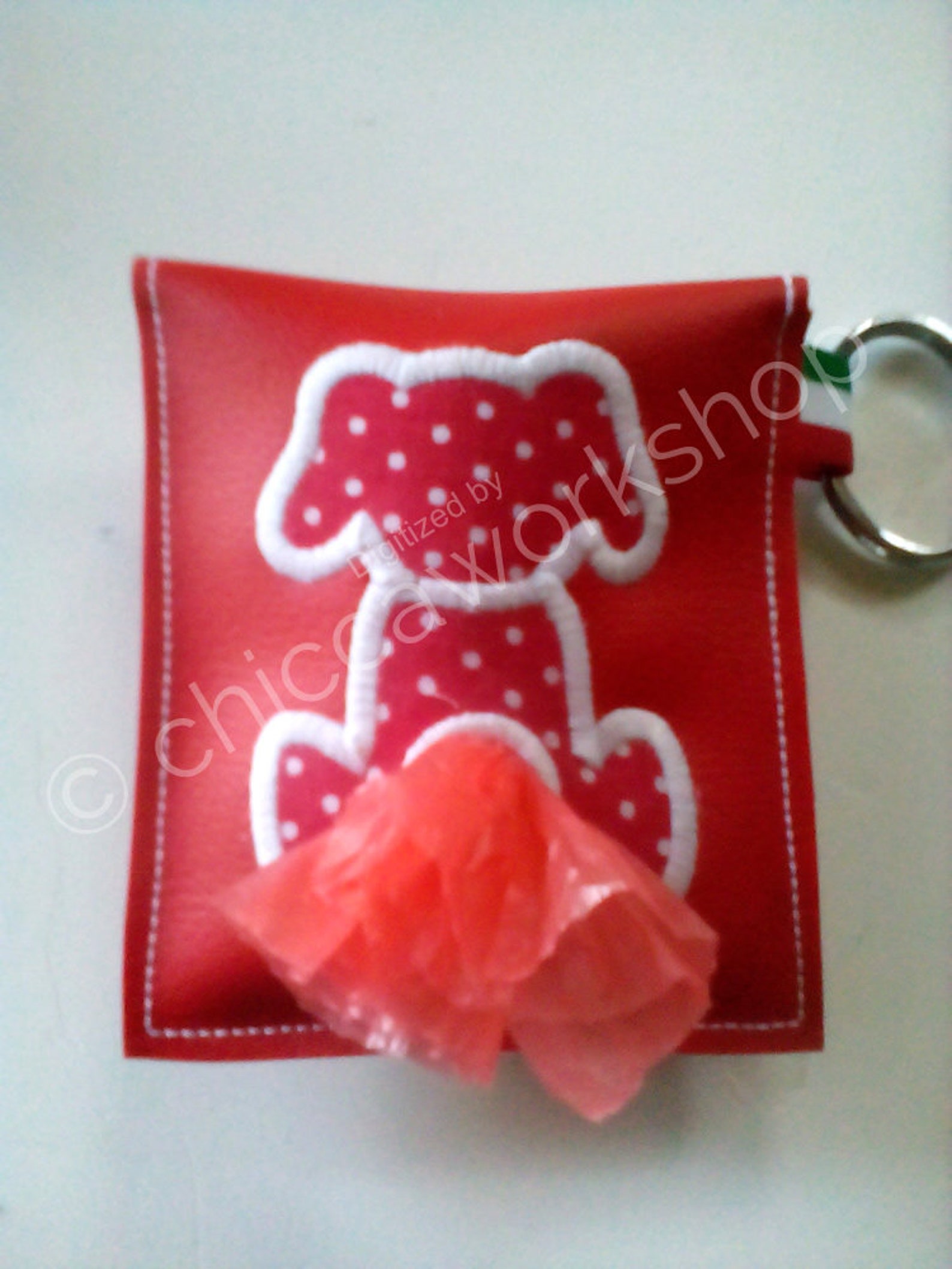 ITH Dog Bag Dispenser Machine Embroidery With Tutorial Etsy UK