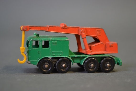 matchbox crane truck