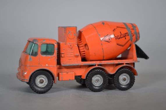 matchbox ready mix concrete truck