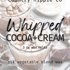 WHIPPED COCOA + CREAM Wax Melts