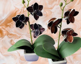 Nespresso ®-Kapsel Dekoration*Orchidee*lila