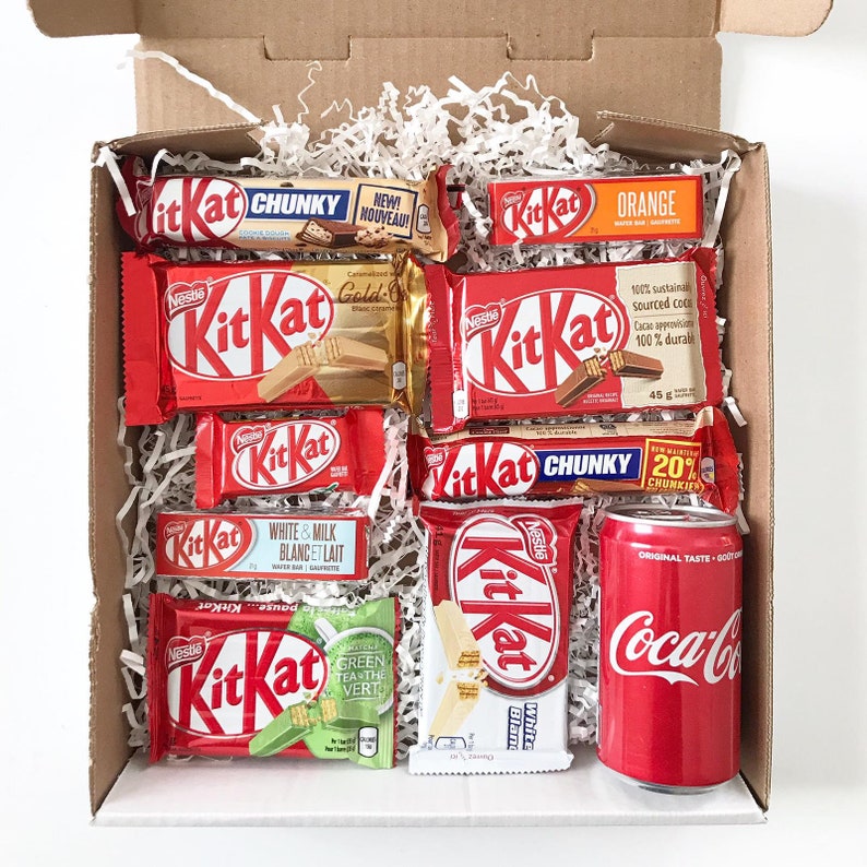 Kit Kat Variety, Snack Box, Personalized, Chocolate, GIFT, Holidays