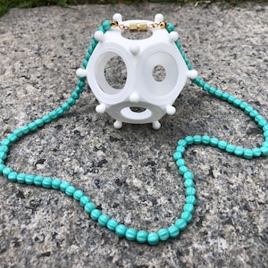 Roman melon bead necklace replica