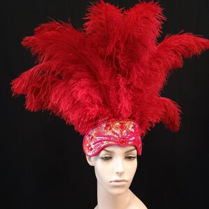 Carnival FEATHERS Carnival Crown Made in USA image 12