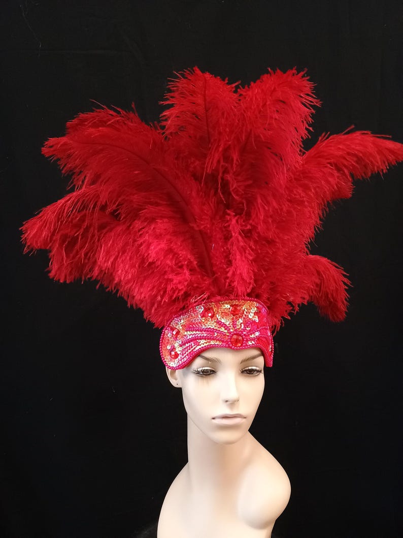 Carnival FEATHERS Carnival Crown Made in USA image 12