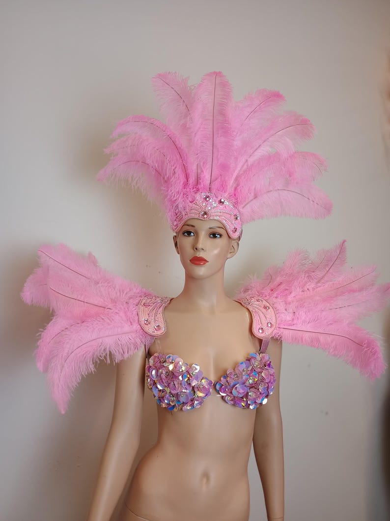 Carnival FEATHERS Carnival Crown Made in USA image 20