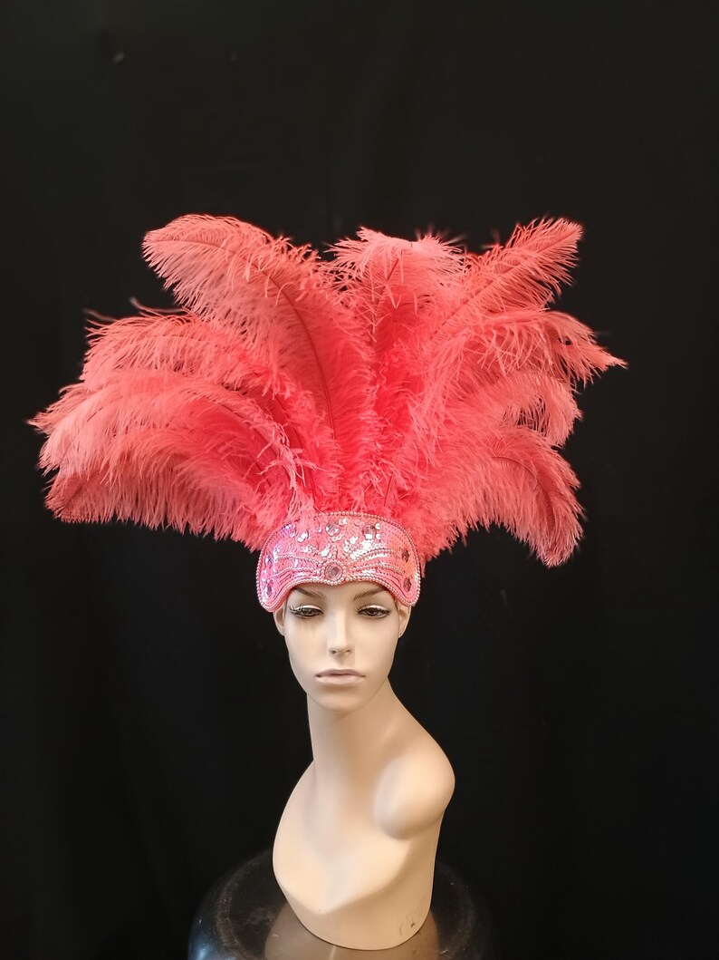 Carnival FEATHERS Carnival Crown Made in USA image 15