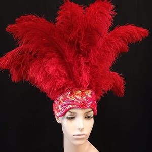Carnival FEATHERS Carnival Crown Made in USA image 16