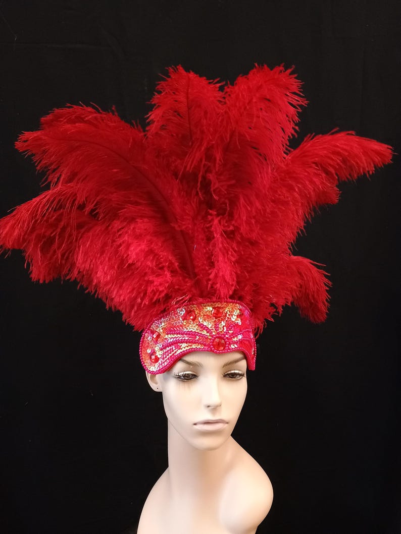 Carnival FEATHERS Carnival Crown Made in USA image 16