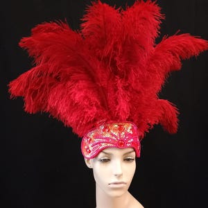 Carnival FEATHERS Carnival Crown Made in USA image 14