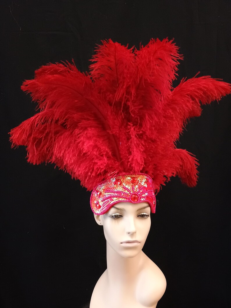 Carnival FEATHERS Carnival Crown Made in USA image 14