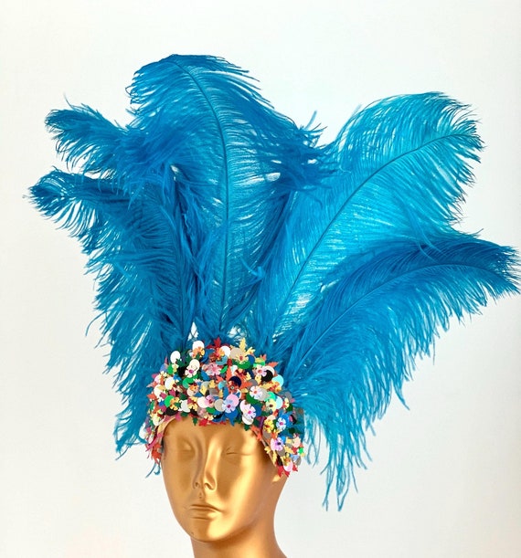 Diadema India De Plumas Naturales – Corona Tribal Con Cuentas De Madera Y Cuerda De Gamuza, Amarilla, Para Fiestas Y Disfraces