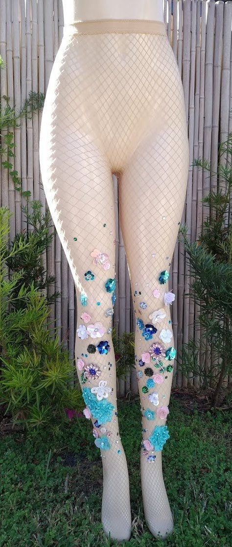 Mermaid tights diy top