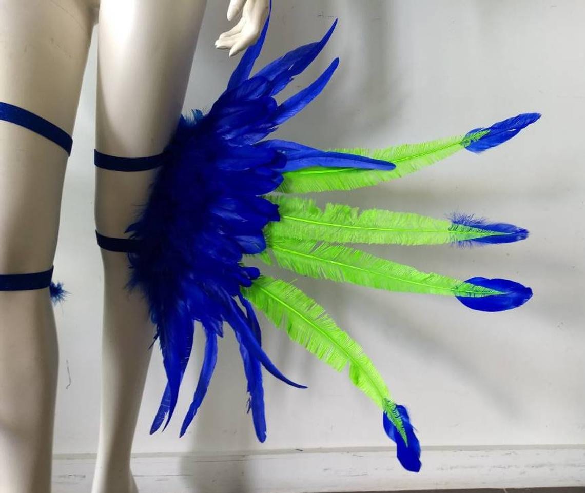 Samba Costume Feather Piece Angel Wings Feather Fantasy Fest Carnival ...
