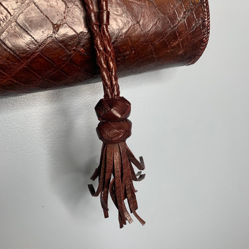 Small Brown Crossbody Handmade Leather Purse
