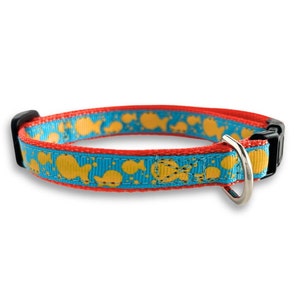 Goldfish Collar, Breakaway Cat Collar, Mini Teacup Dog Collar, Lightweight Tiny Pet Collar, Cute Cat Collar, Cute Dog Collar