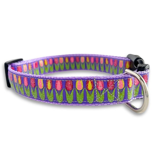 Spring Dog Collar Etsy