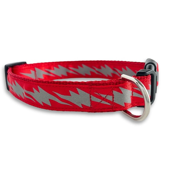 Lightning Bolt Dog Collar Etsy