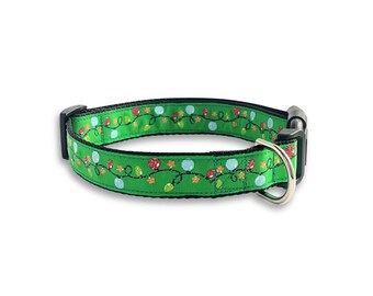 Kerstverlichting Hondenhalsband, medium, large en x large, verstelbare maten, cadeau schattig hondenliefhebber