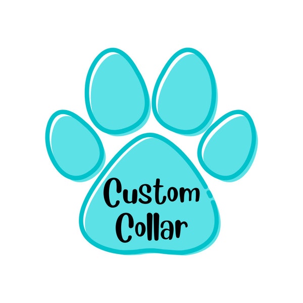 Custom Dog Collar & Cat Collar