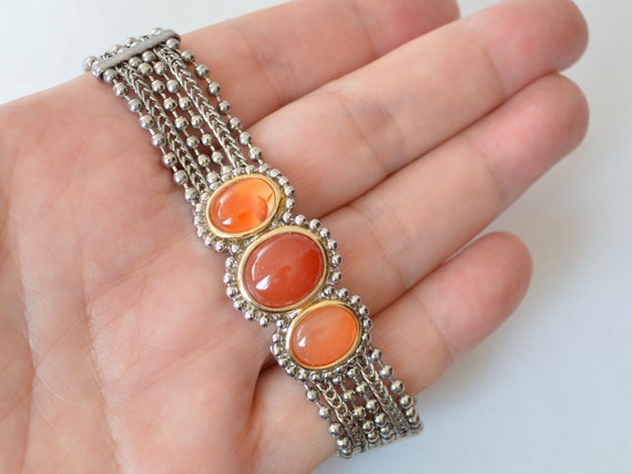 Solid Tungsten Carbide Bracelet and Stainless Ste… - image 9