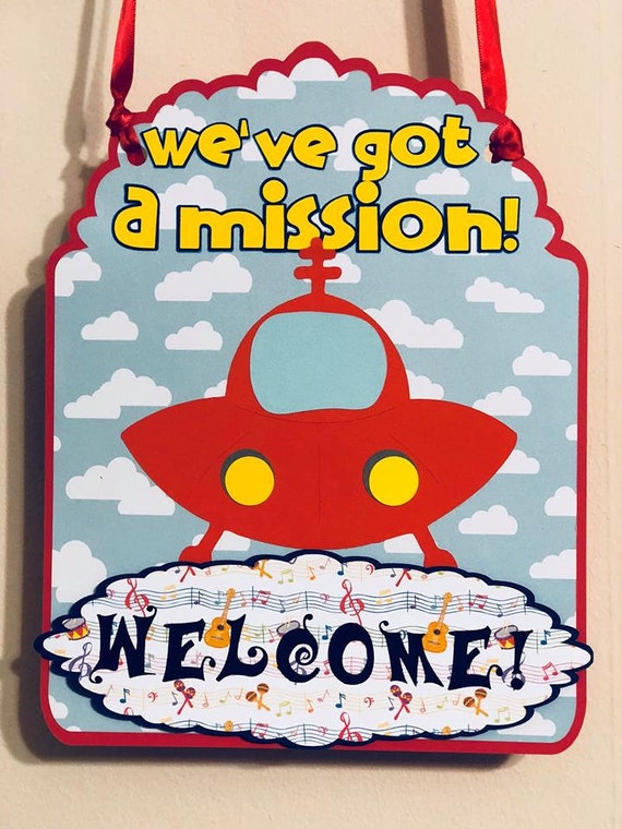Little Einsteins Door Sign Little Einsteins Party Sign Etsy