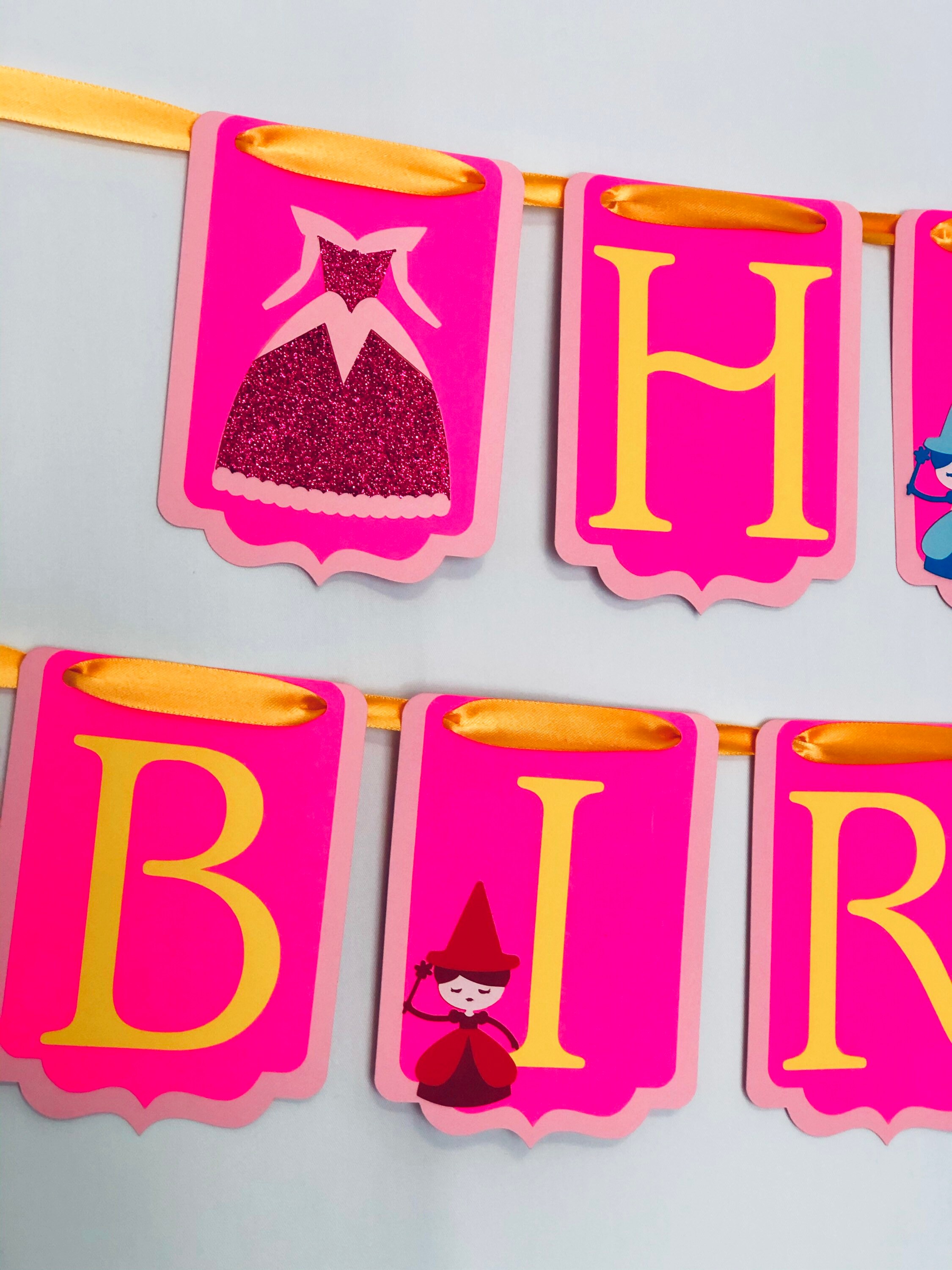 Printable Princess Birthday Banners