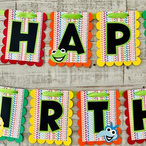 Muppets Happy Birthday Banner: Handmade Party Decorations