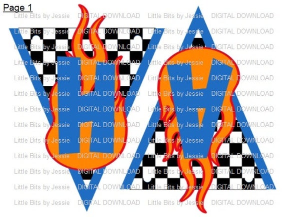 Hot Wheels Birthday Banner Race Car Birthday Banner Racing Etsy