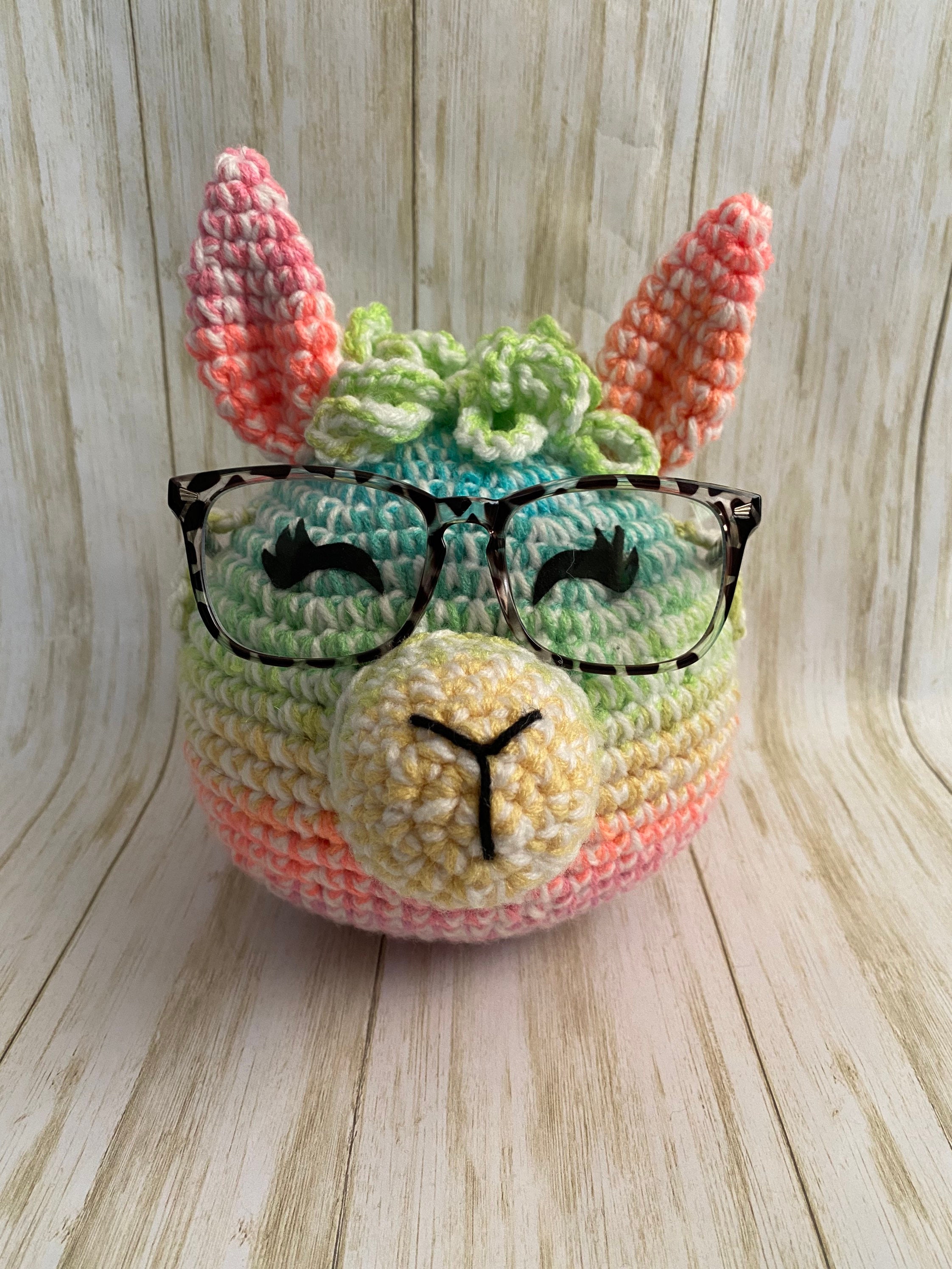 Yoda Crochet Glasses Holder Head 🔥