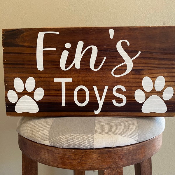 Dog Toy Box Etsy
