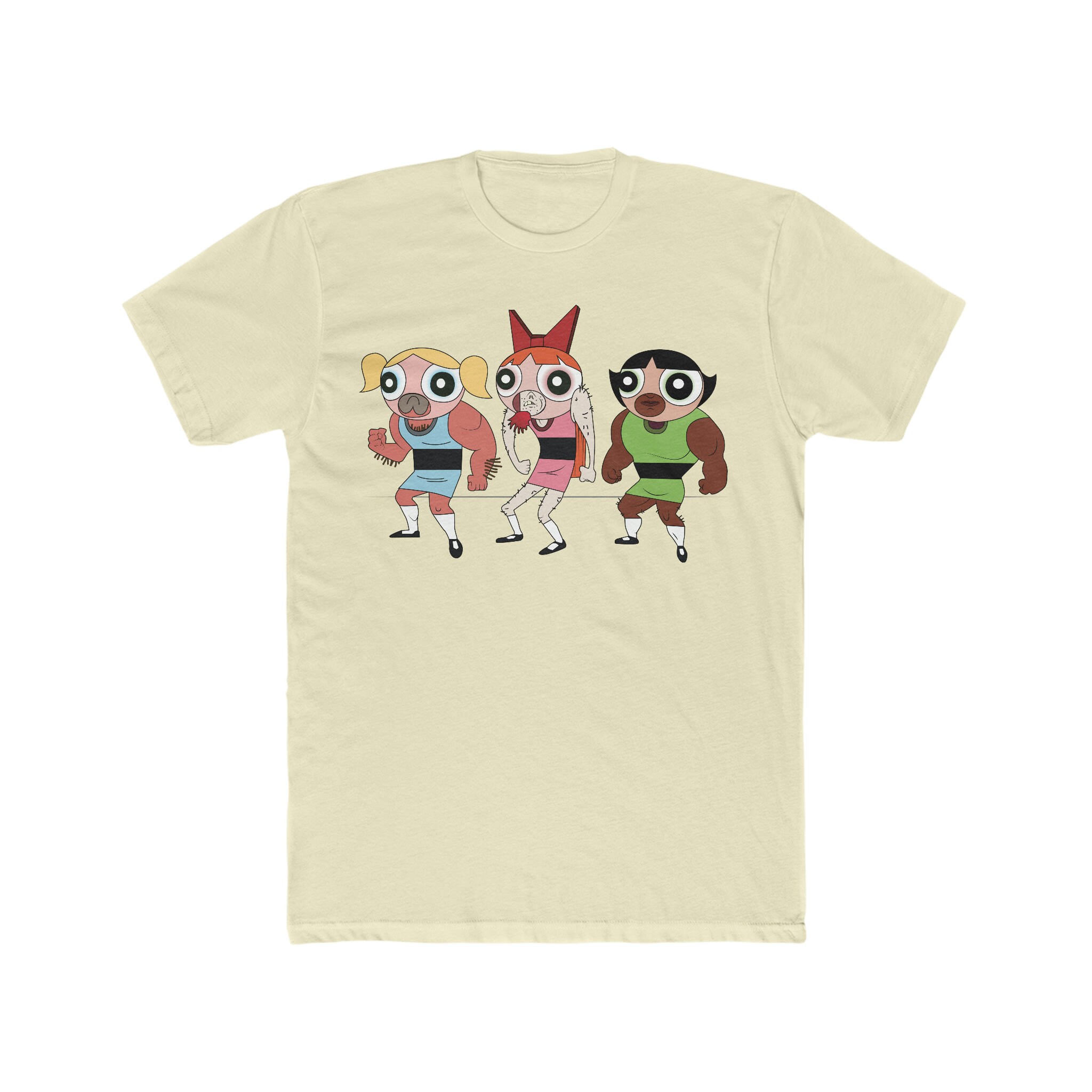 Buff PowerPuff Girls Fake Villain Male 90s Vintage TV Diseño de dibujos ...